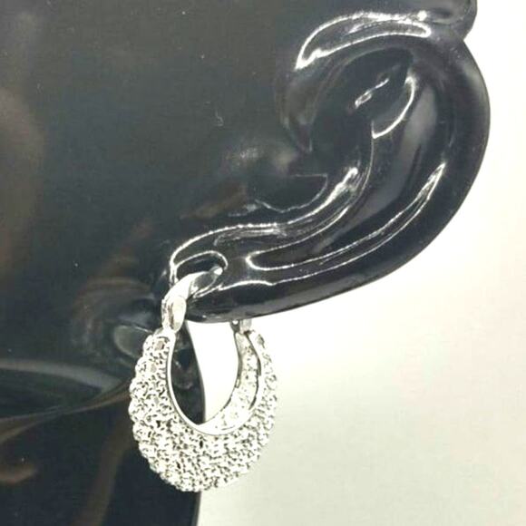 925 Silver Bohemian Style Hoop Earrings Anniversary Birthday Gift New!!! - Picture 4 of 7